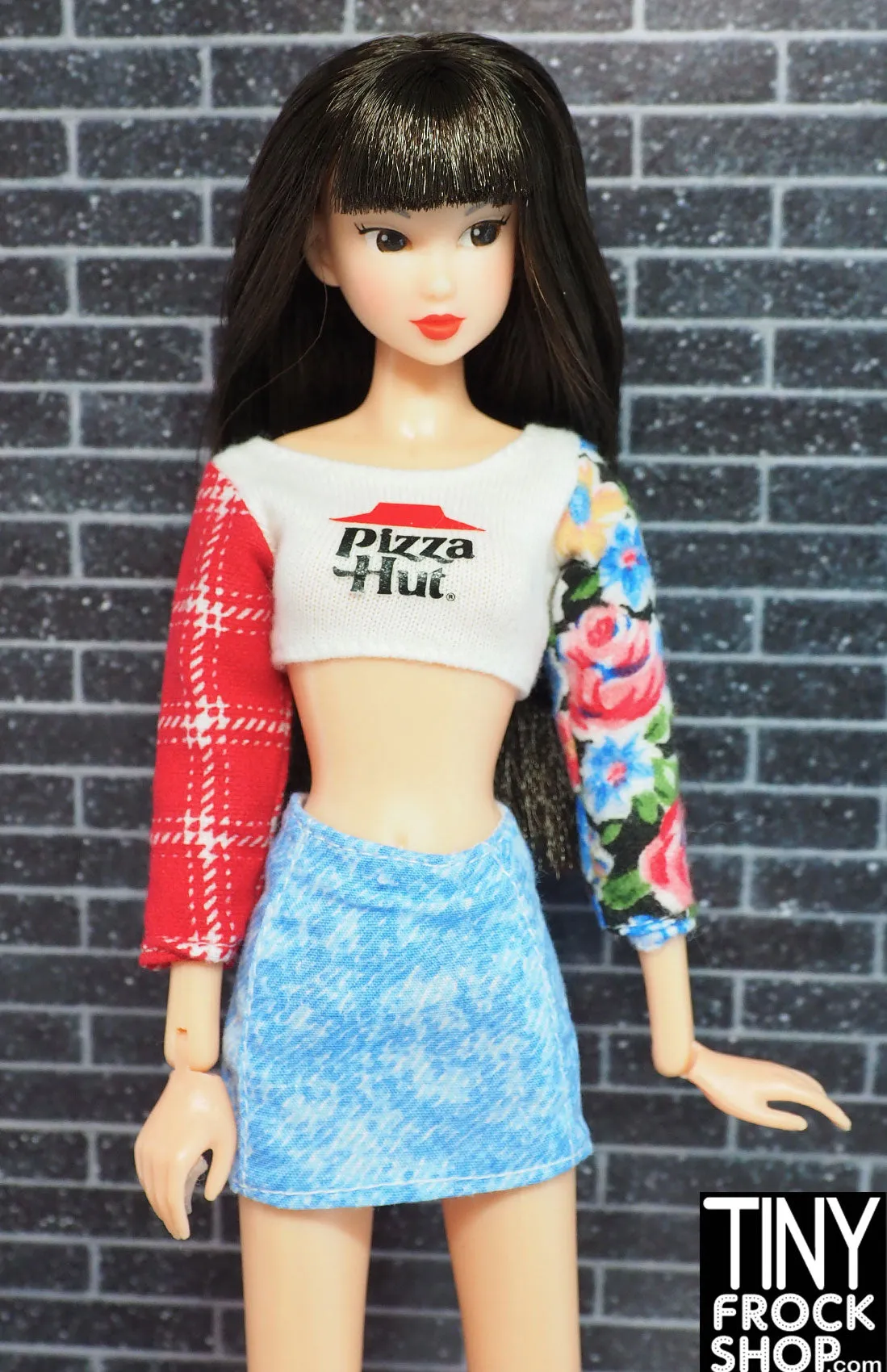 12" Fashion Doll Pizza Hut Dinner Set