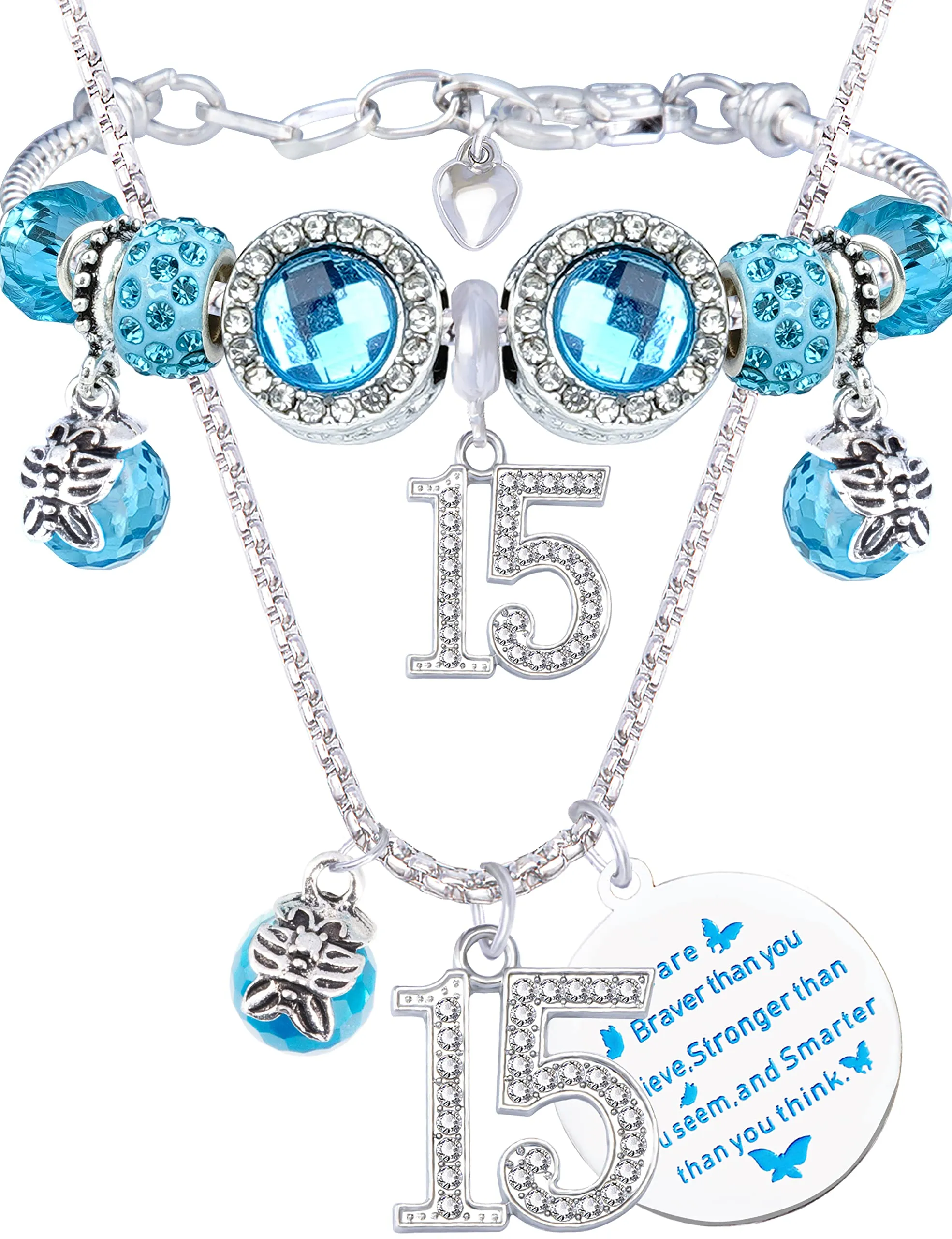 15th Birthday,15 Birthday Gifts for Girls,15th Birthday Jewelry Teen Girls,15th Birthday