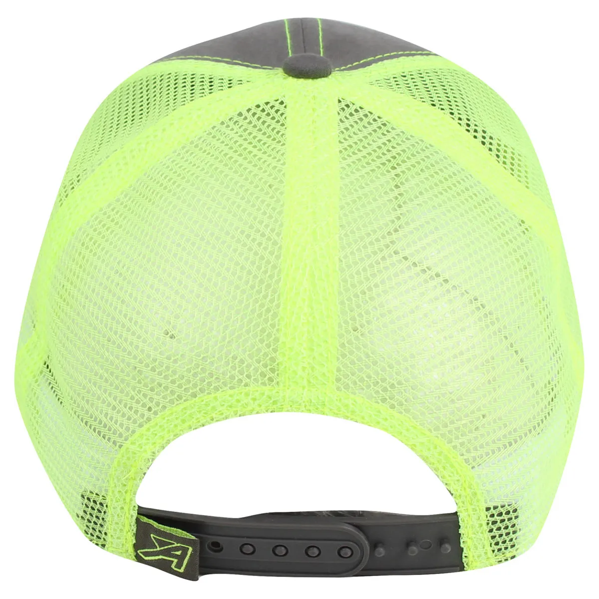 AHEAD Graphite/Neon Yellow Neon Mesh Back Cap