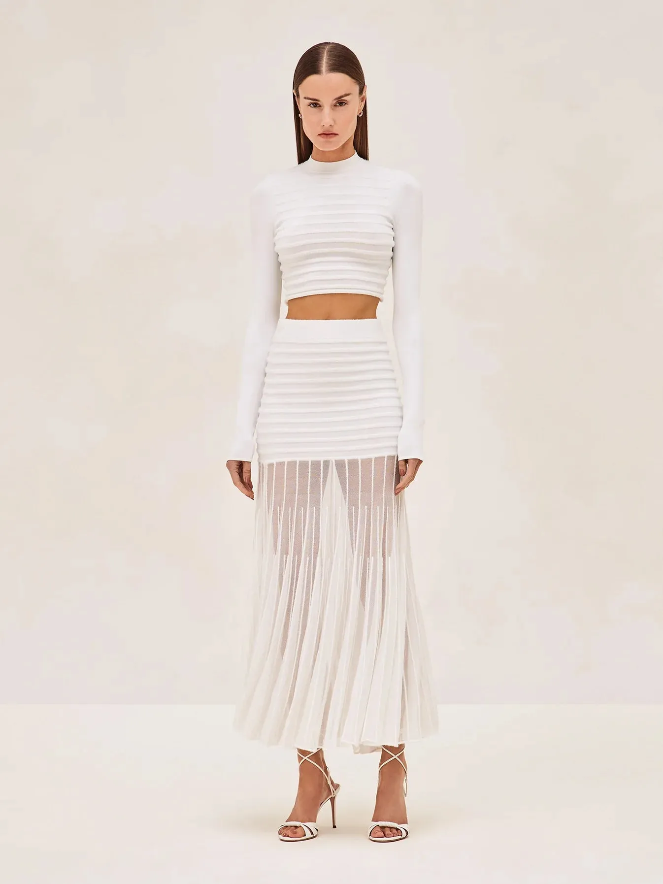 Alexis - Franki Skirt - White