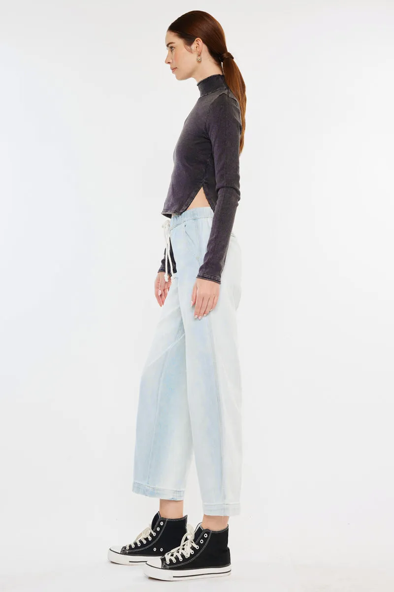 Annalise Mid Rise Wide Leg Pants