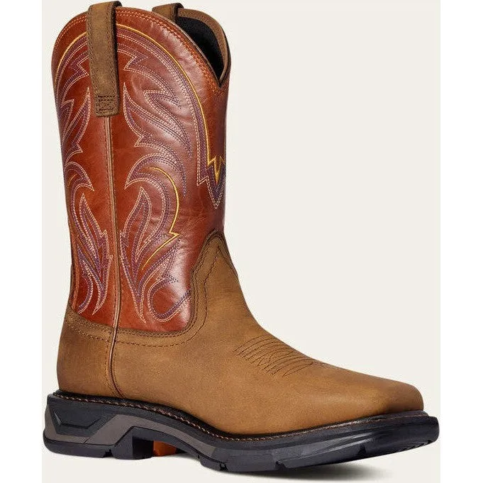 Ariat Men's WorkHog Xt CottonWood Western Work Boot - Earth - 10038323