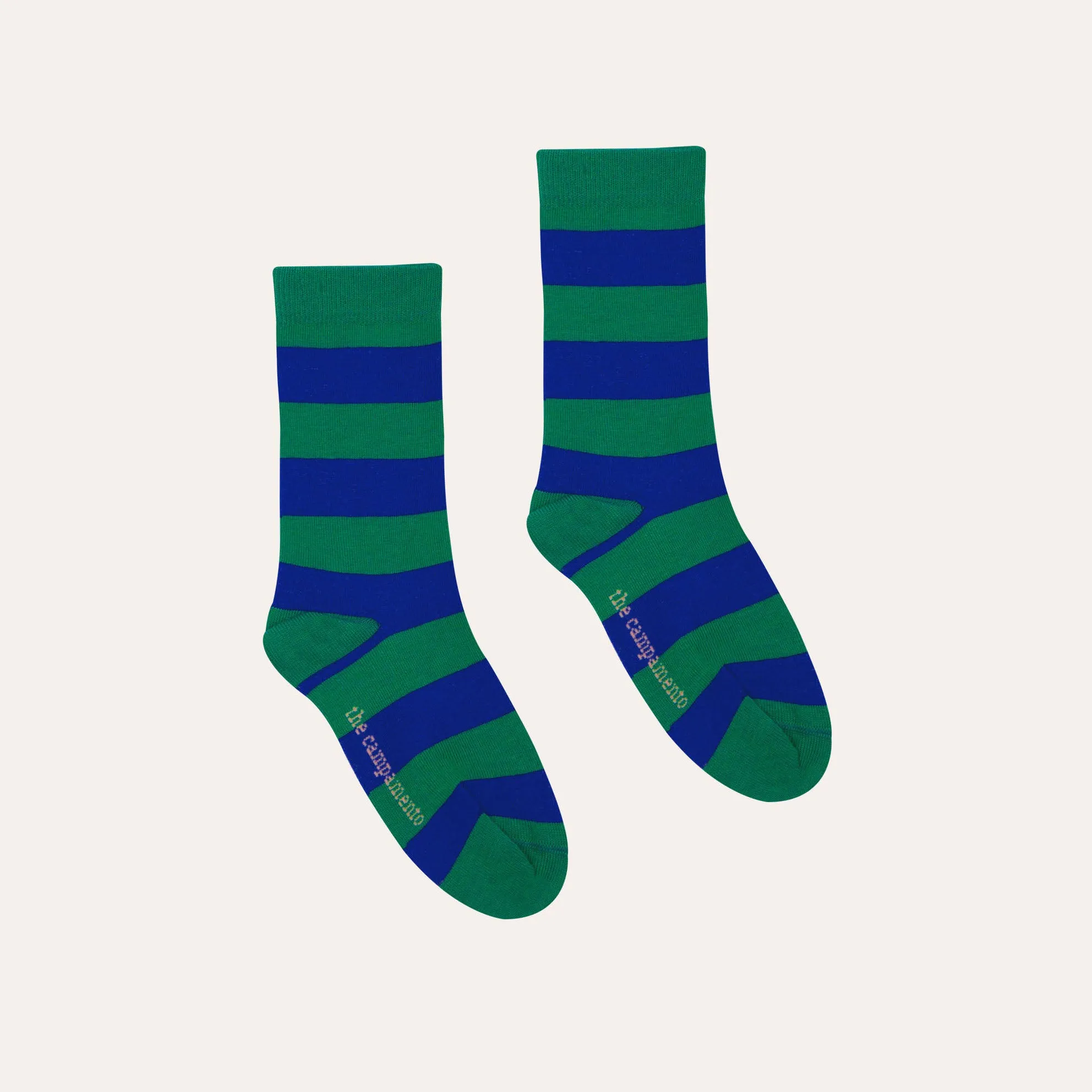 Blue Striped Socks