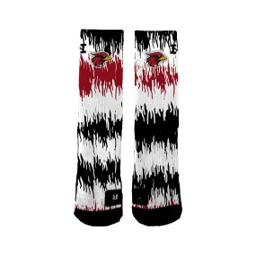 Corona Cardinals Scribbles Socks