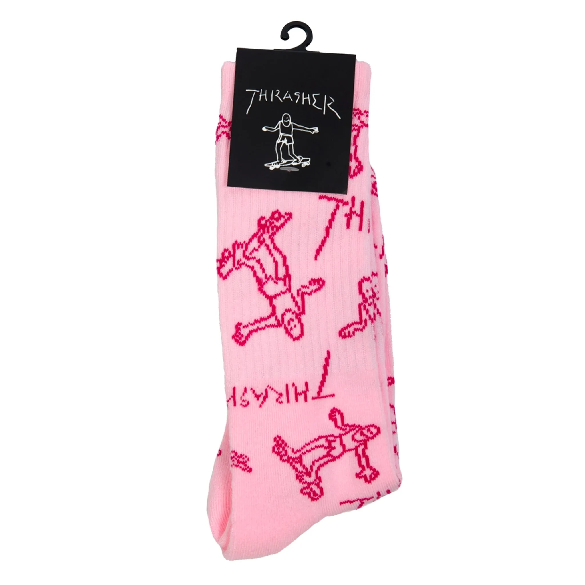 GONZ CREW SOCKS (Pink)