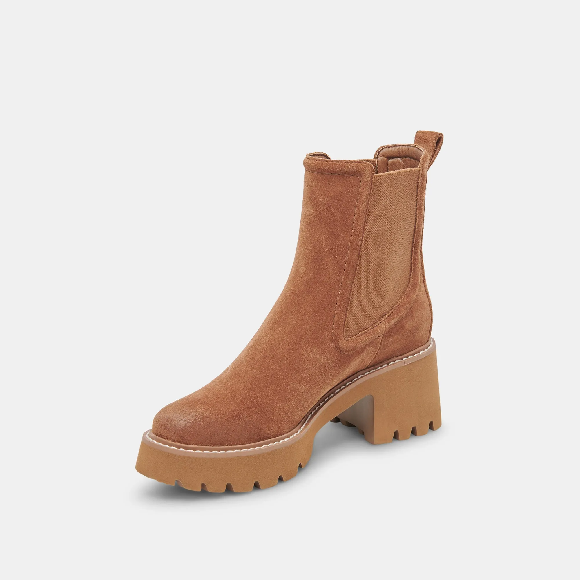 HAWK H20 BOOTIES CHESTNUT SUEDE