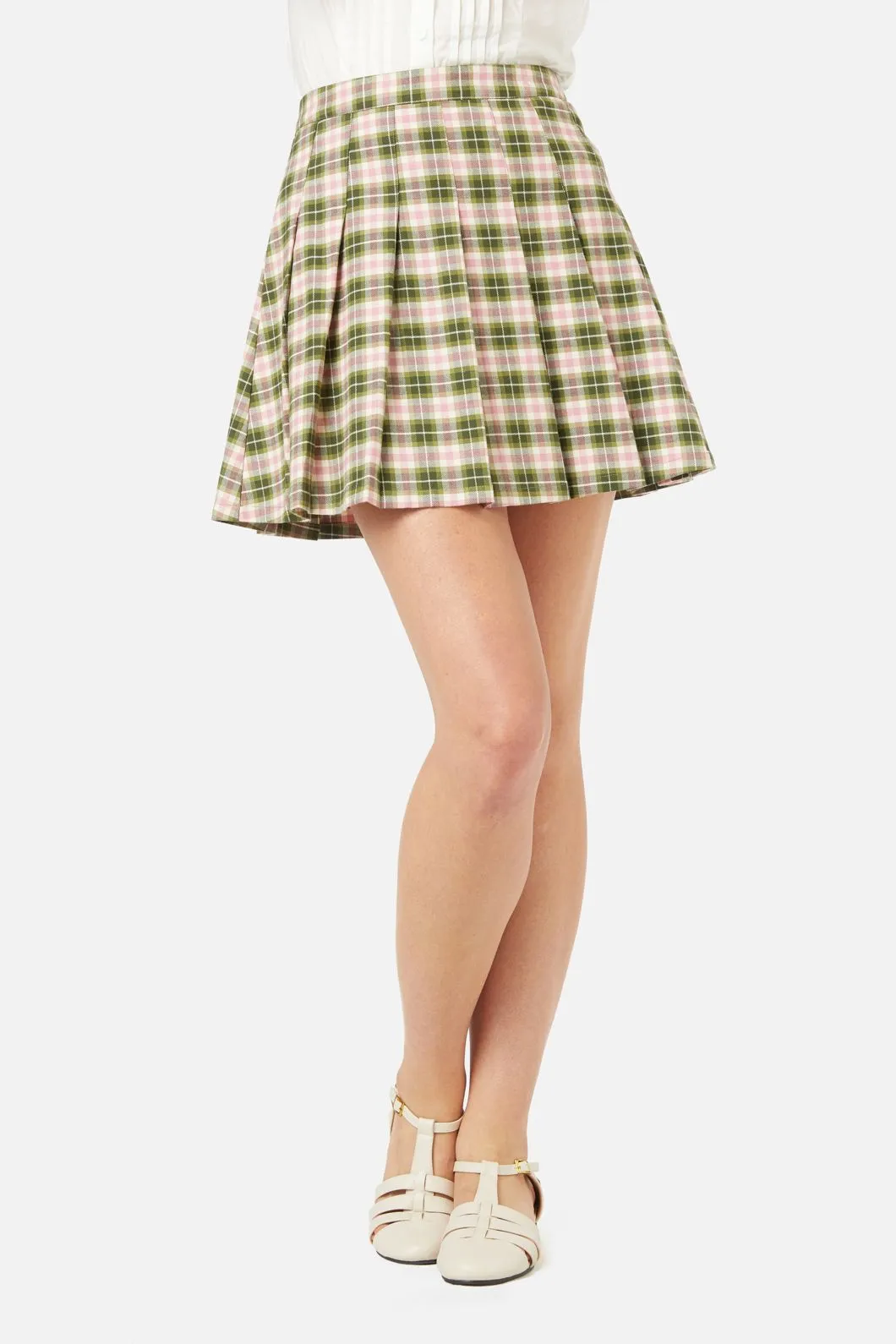 Hazel Check Skirt