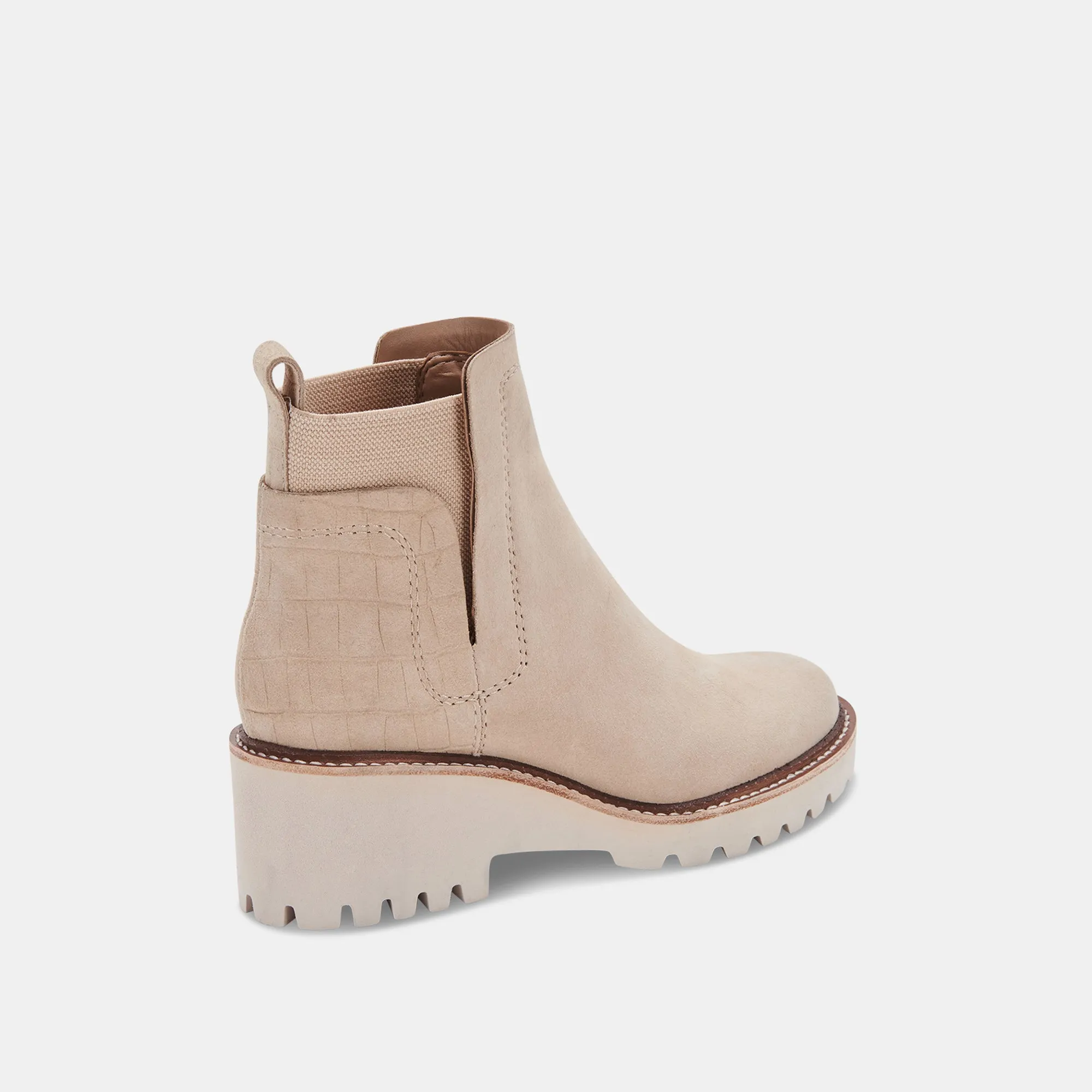 HUEY H2O WIDE BOOTIES DUNE SUEDE