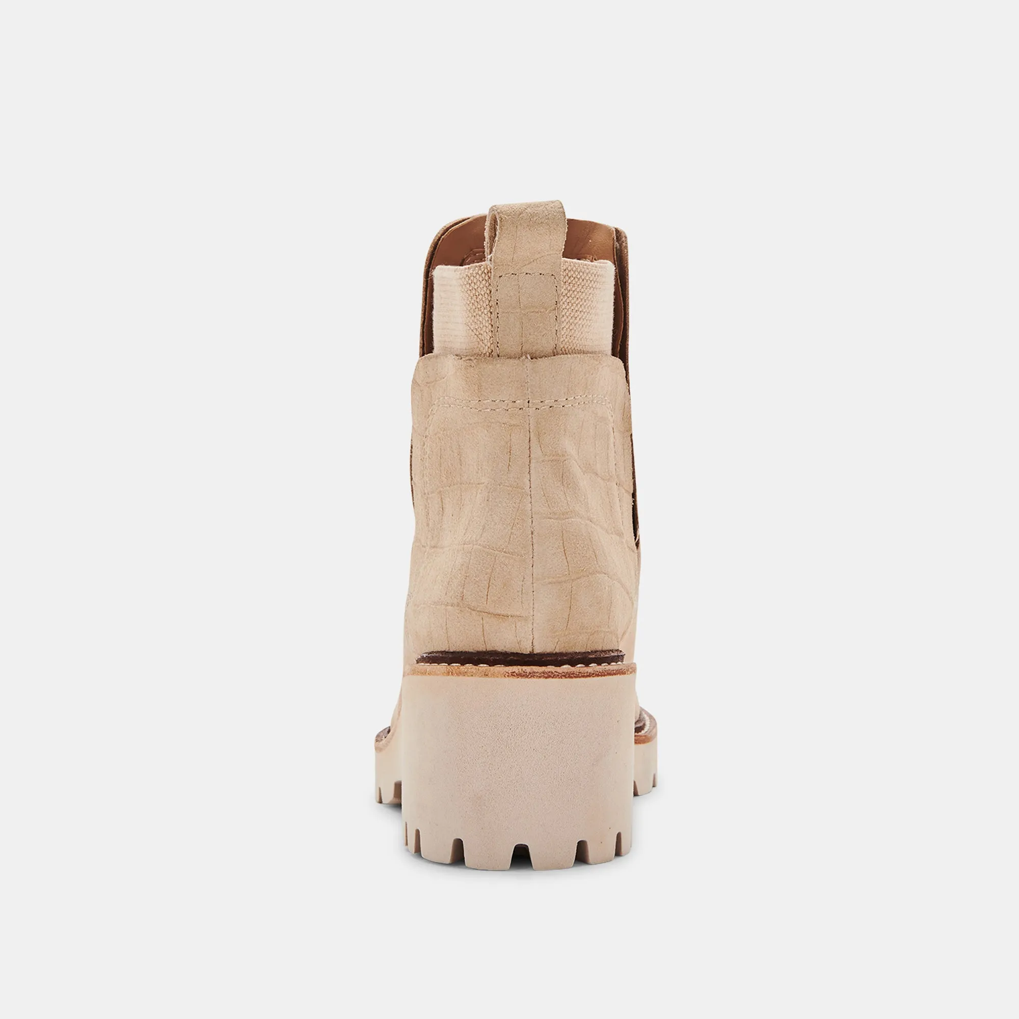 HUEY H2O WIDE BOOTIES DUNE SUEDE