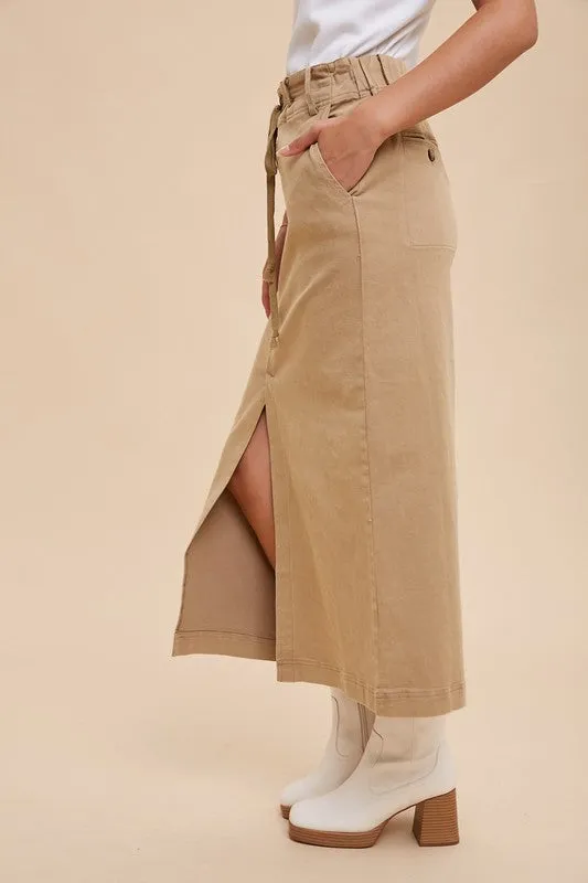 Jax Utility Skirt - Sand