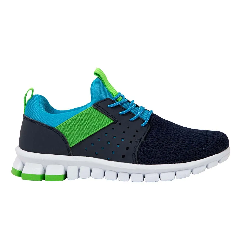 Kids' Betts Jr. in Navy/Blue/Lime