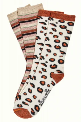 King Louie -  Socks 2-Pack - Lapis Stripe