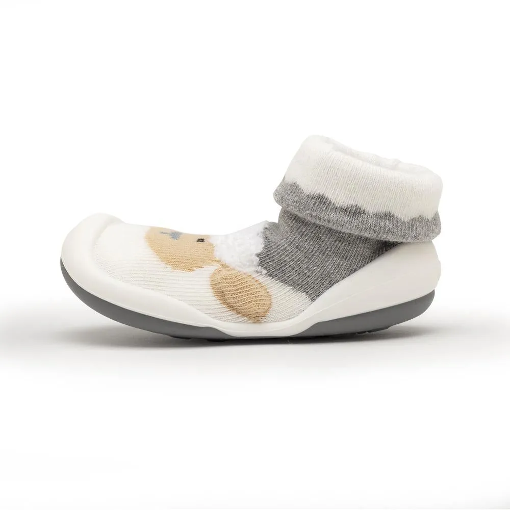 Komuello Baby Shoes - Little Lamb - Heather Grey