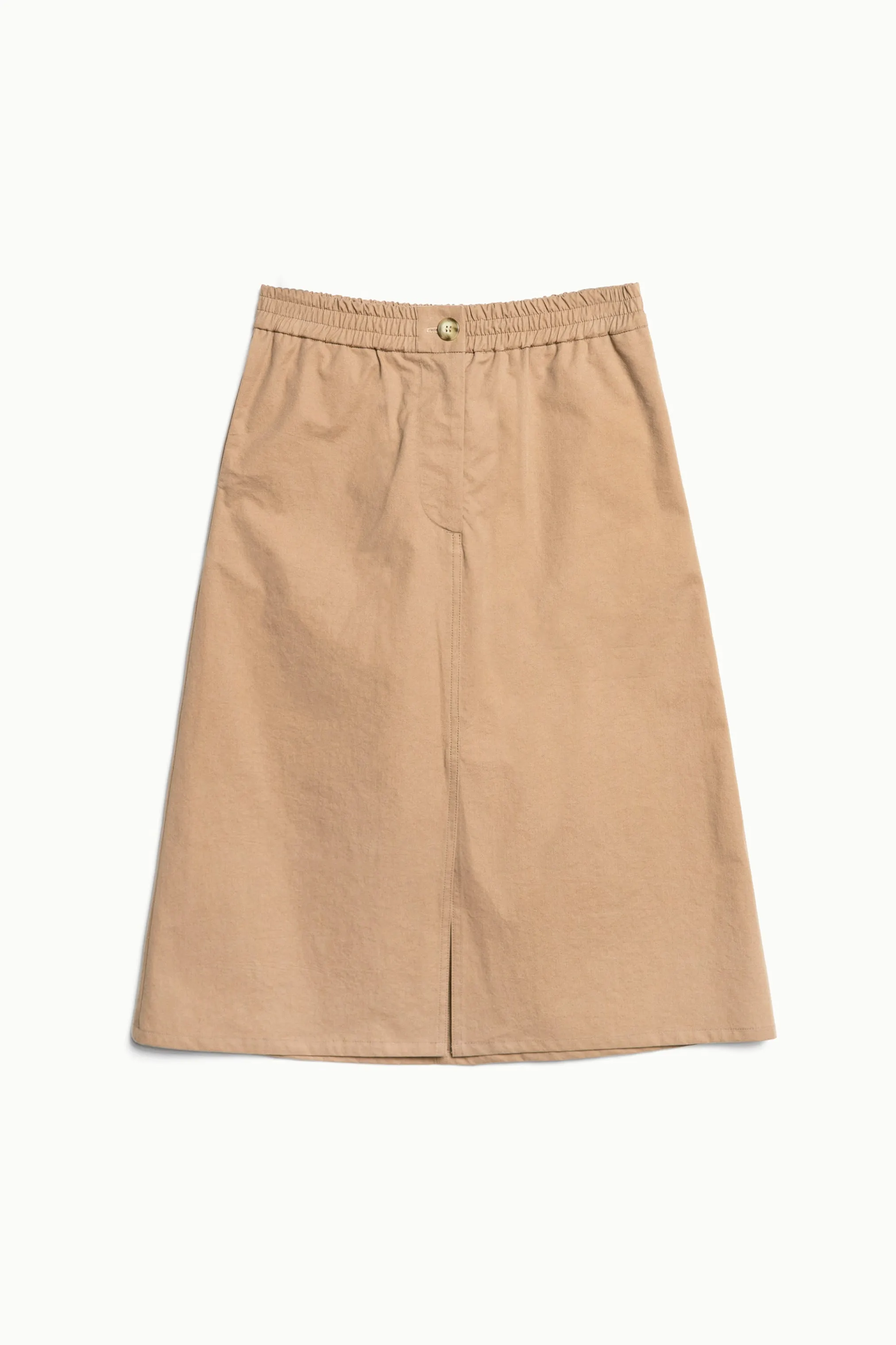 Ladder Skirt Tan