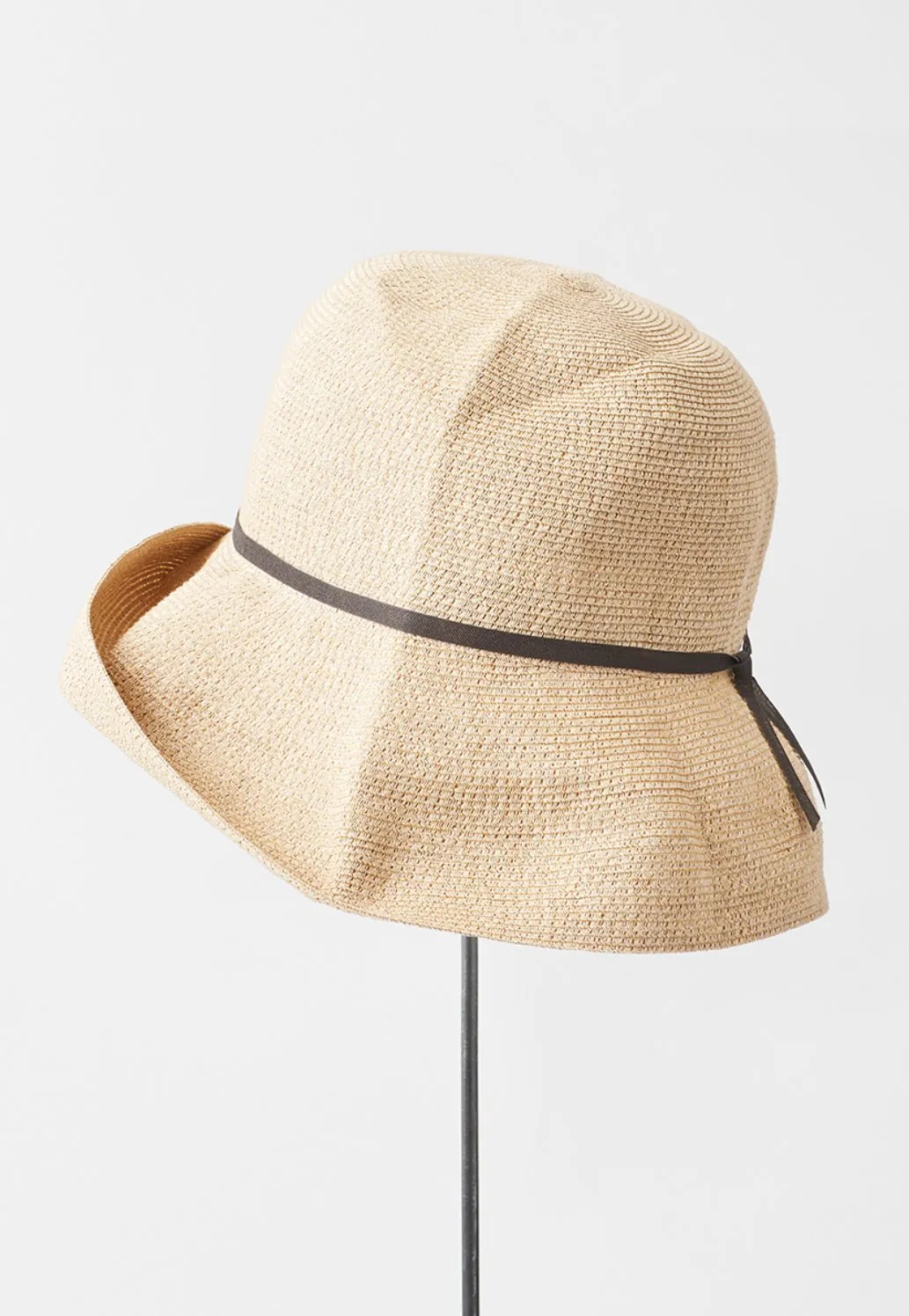 MATURE HA - Paper Braid Light Hat Wide Brim