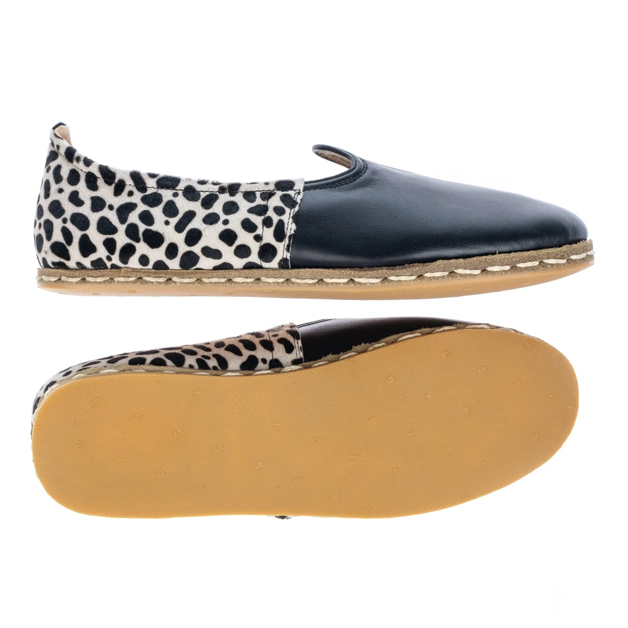 Men's Polka Dots Slip On Shoes