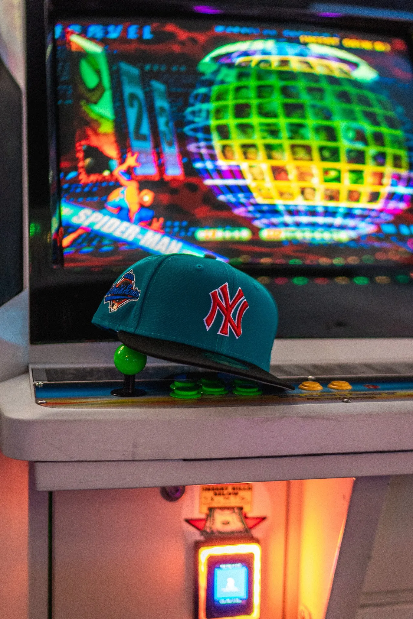 New Era New York Yankees 1996 World Series Cement UV (Aqua/Black)