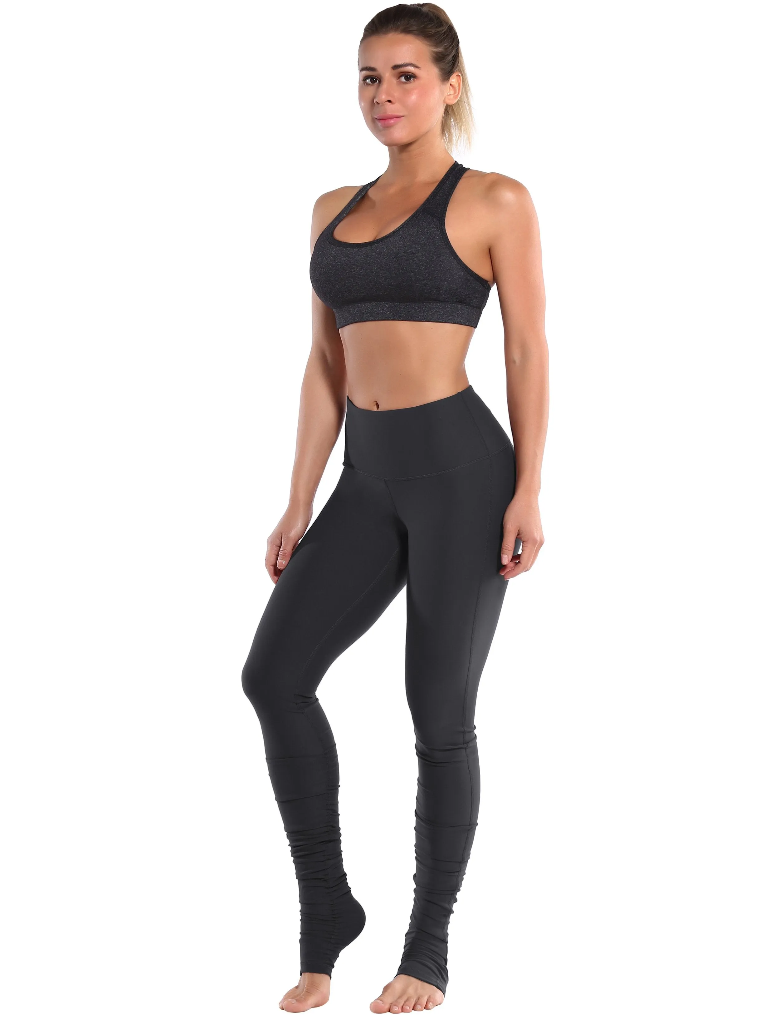 Over the Heel Yoga Pants shadowcharcoal ins