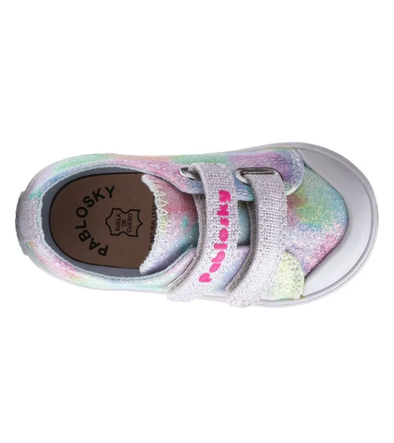 Pabloksy Girls Infant Canvas Unicorn Colours - 975530