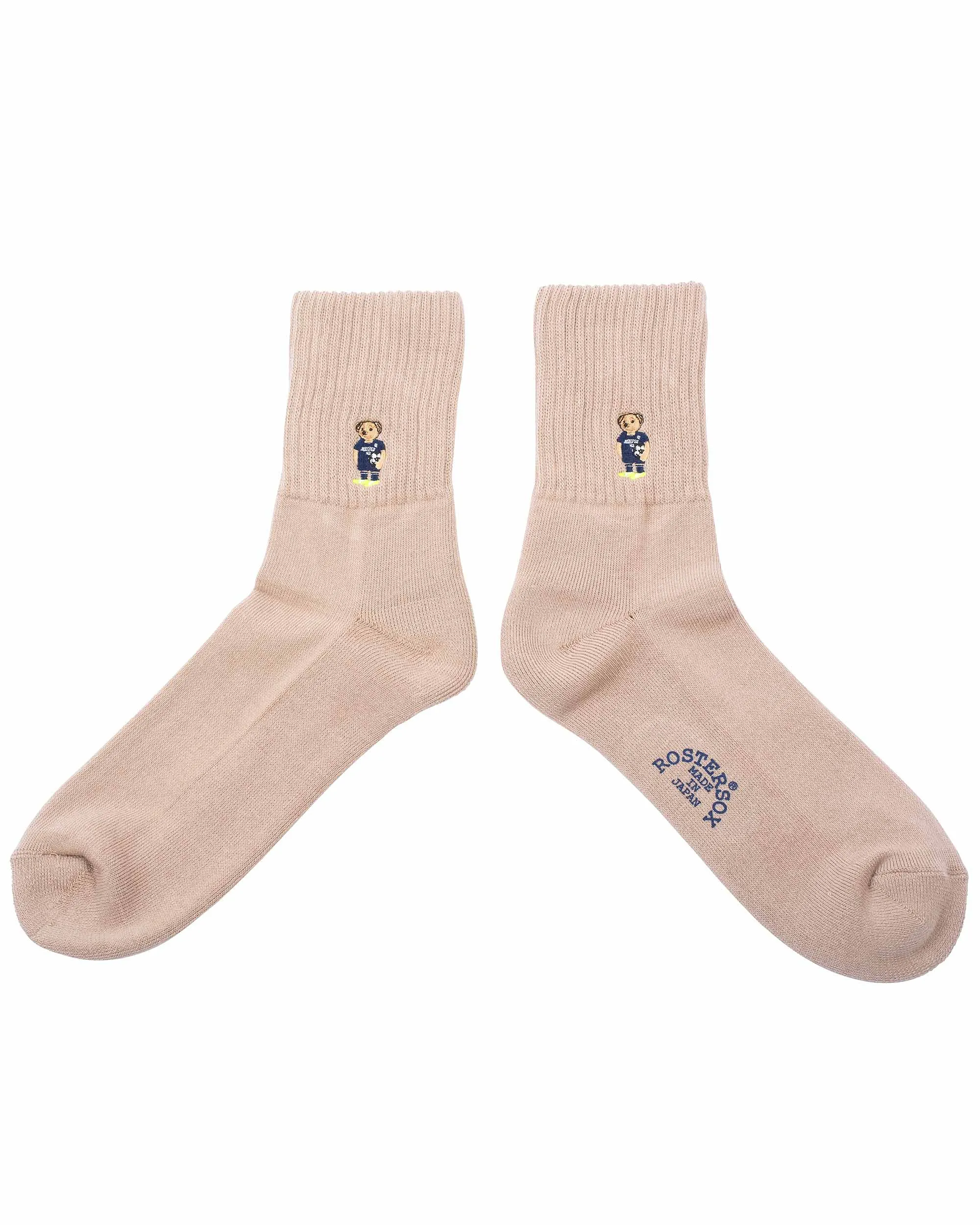 Rostersox Bear Socks Beige