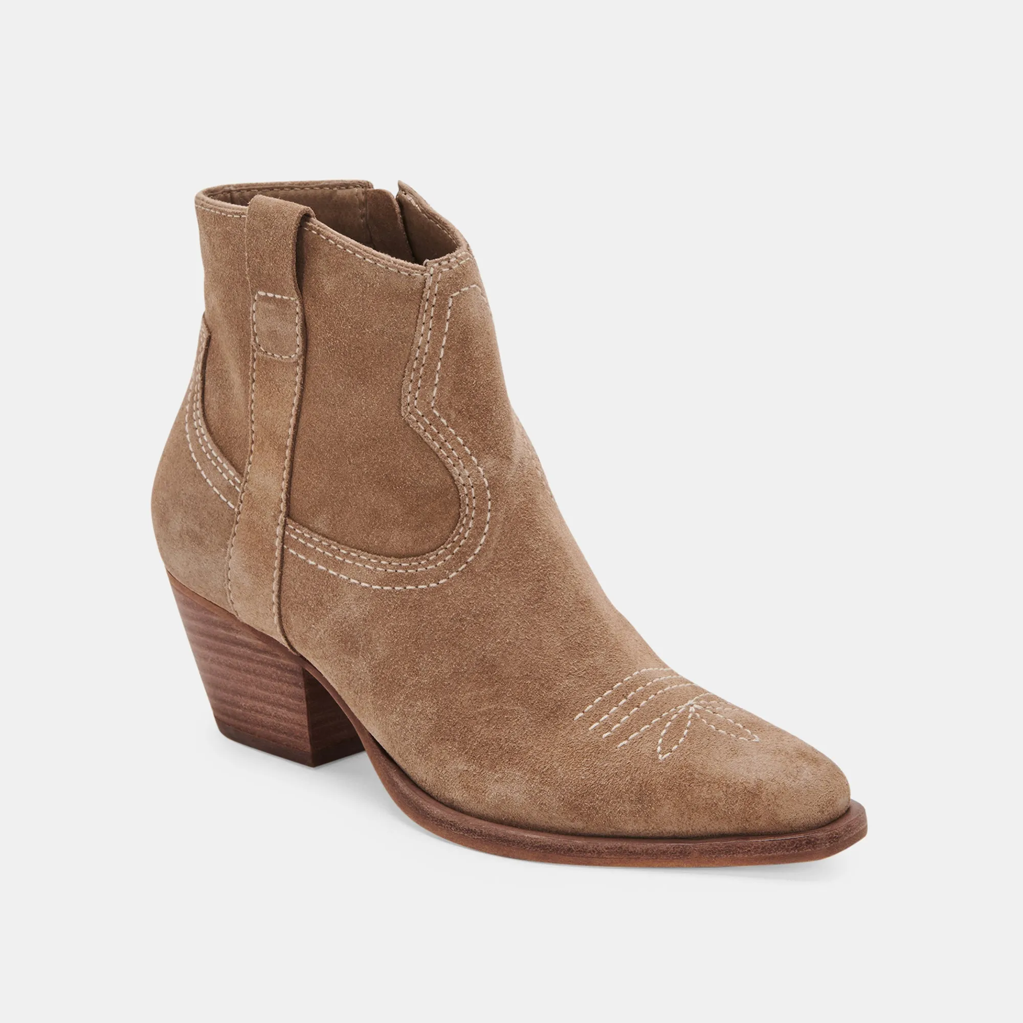 SILMA BOOTIES TRUFFLE SUEDE