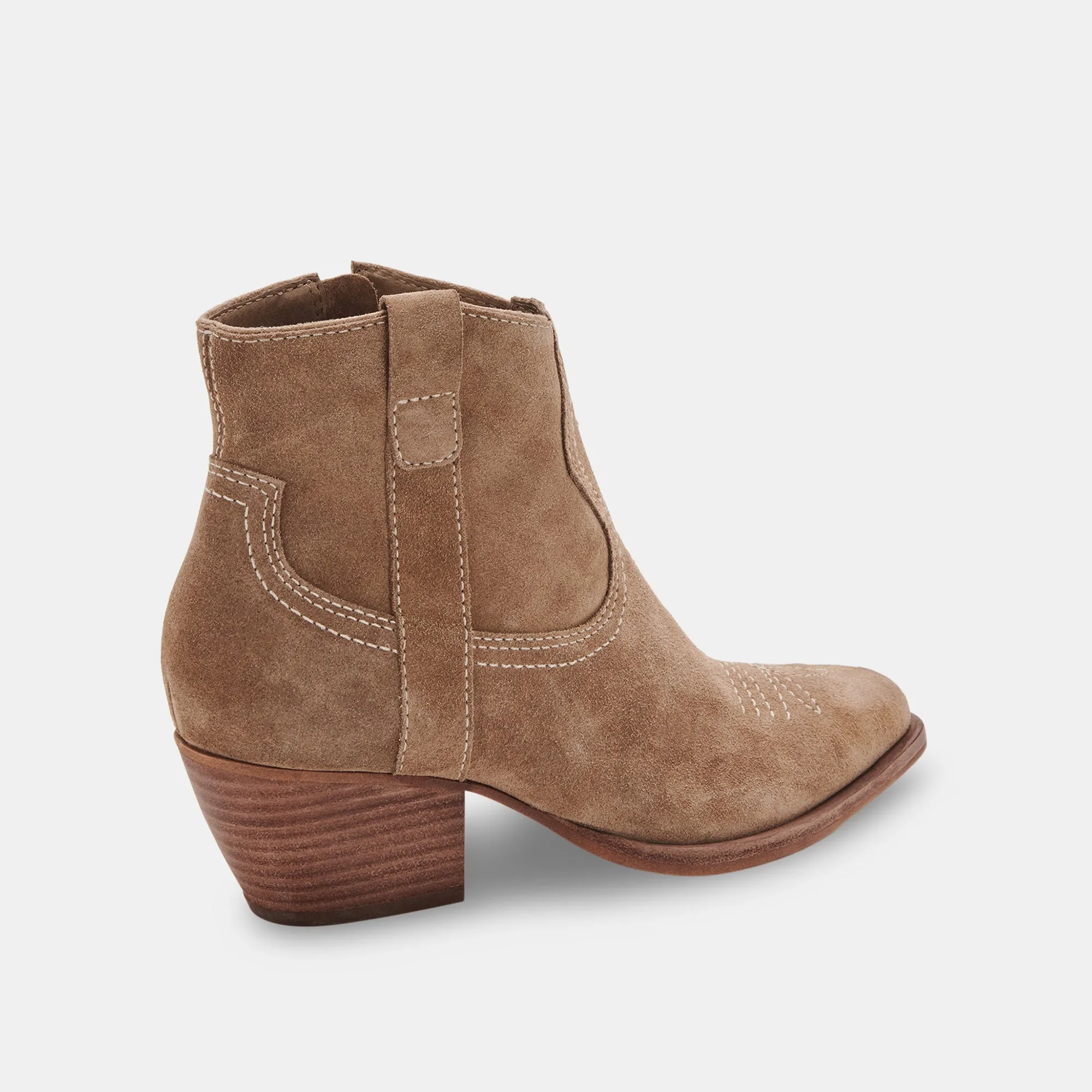 SILMA BOOTIES TRUFFLE SUEDE