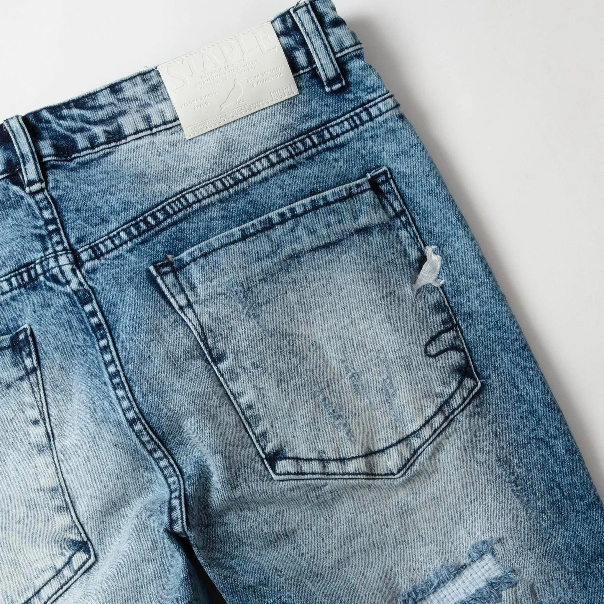 Stitched Denim