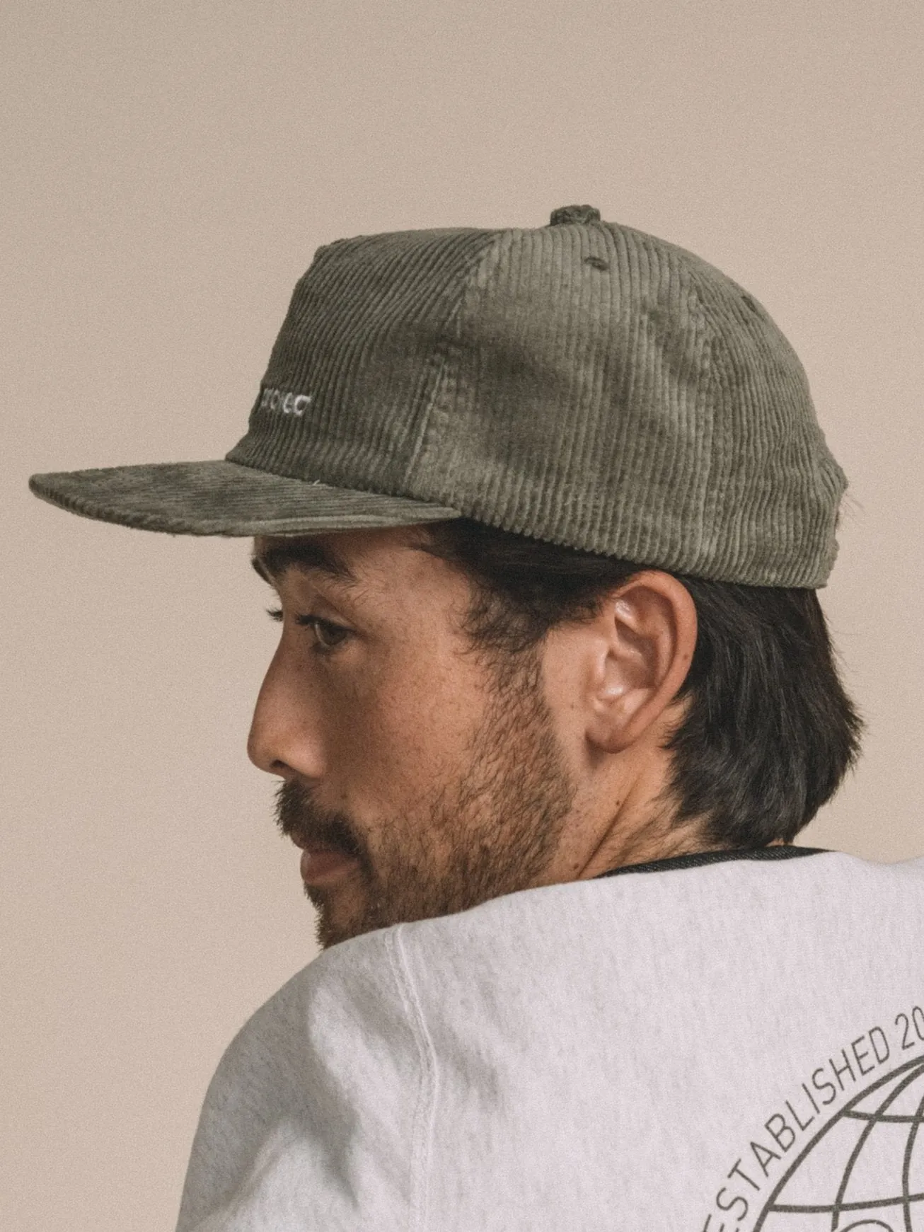 The Saturday Project - Corduroy Strapback Hat