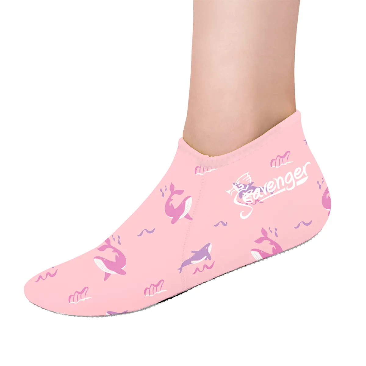 Zephyr 3mm Neoprene Socks - Paradise Pink